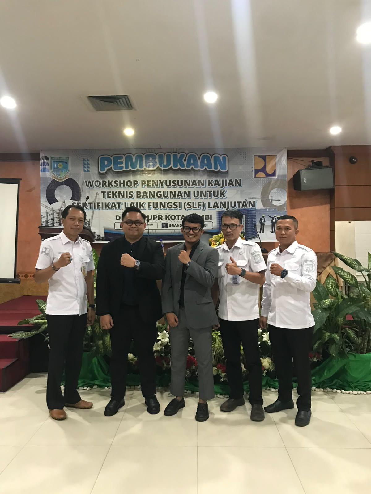 Workshop Kajian Teknis SLF DPUPR Kota Jambi